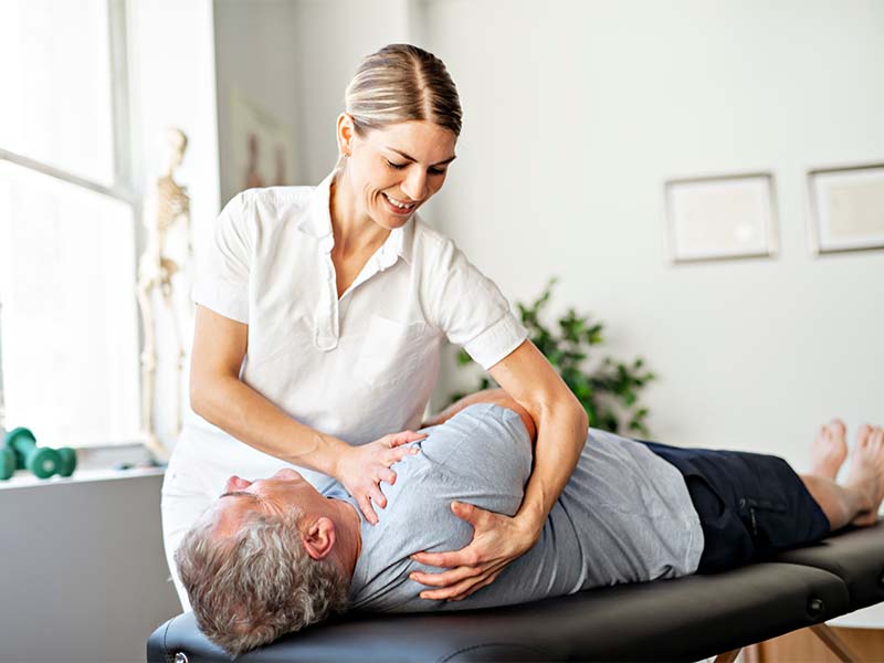 manuelle Therapie in Wiesbaden in Physiotherapiepraxis